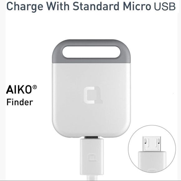 NONDA AIKO RECHARGEABLE WIRELESS FINDER FOR KEYS, PETS; PERSONAL TRACKING DEVICE - Picture 3 of 8